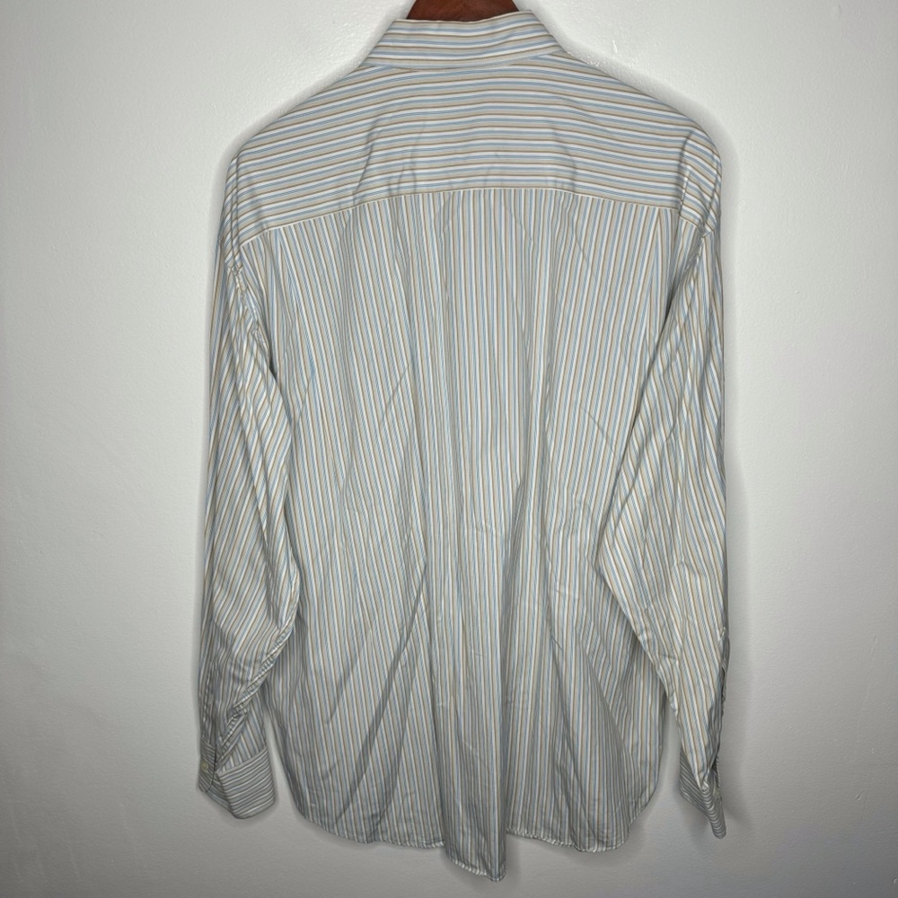 Nautica 80s Two-Ply Cotton Button Down Shirt Size XL - Picture 2 of 5